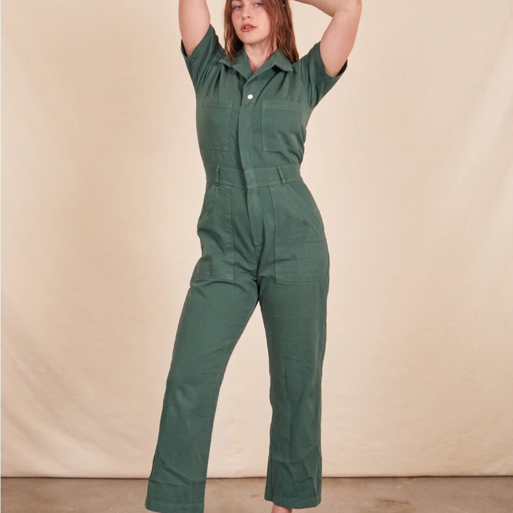 Big Bud Press Jumpsuit xs dark emerald green